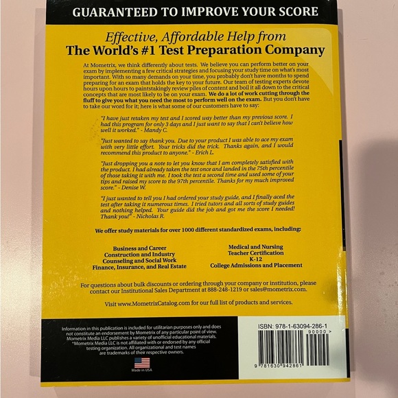 Adult-Gerontology CNS Exam - SECRETS Study Guide - Picture 2 of 5